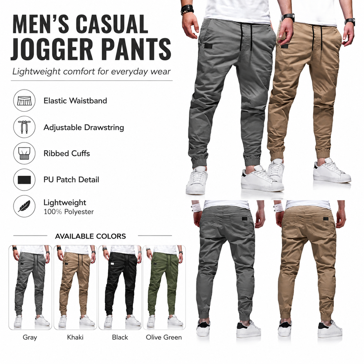 👖 50% OFF NOW! 🏃 Men's Casual Joggers