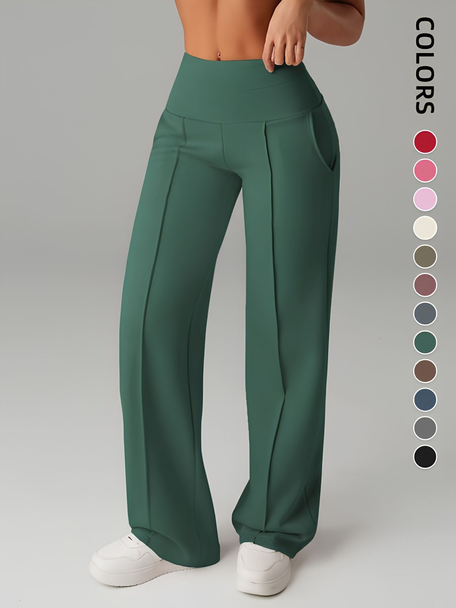 💥 Hot Selling Curve-Friendly Soft Stretch Flare Pants