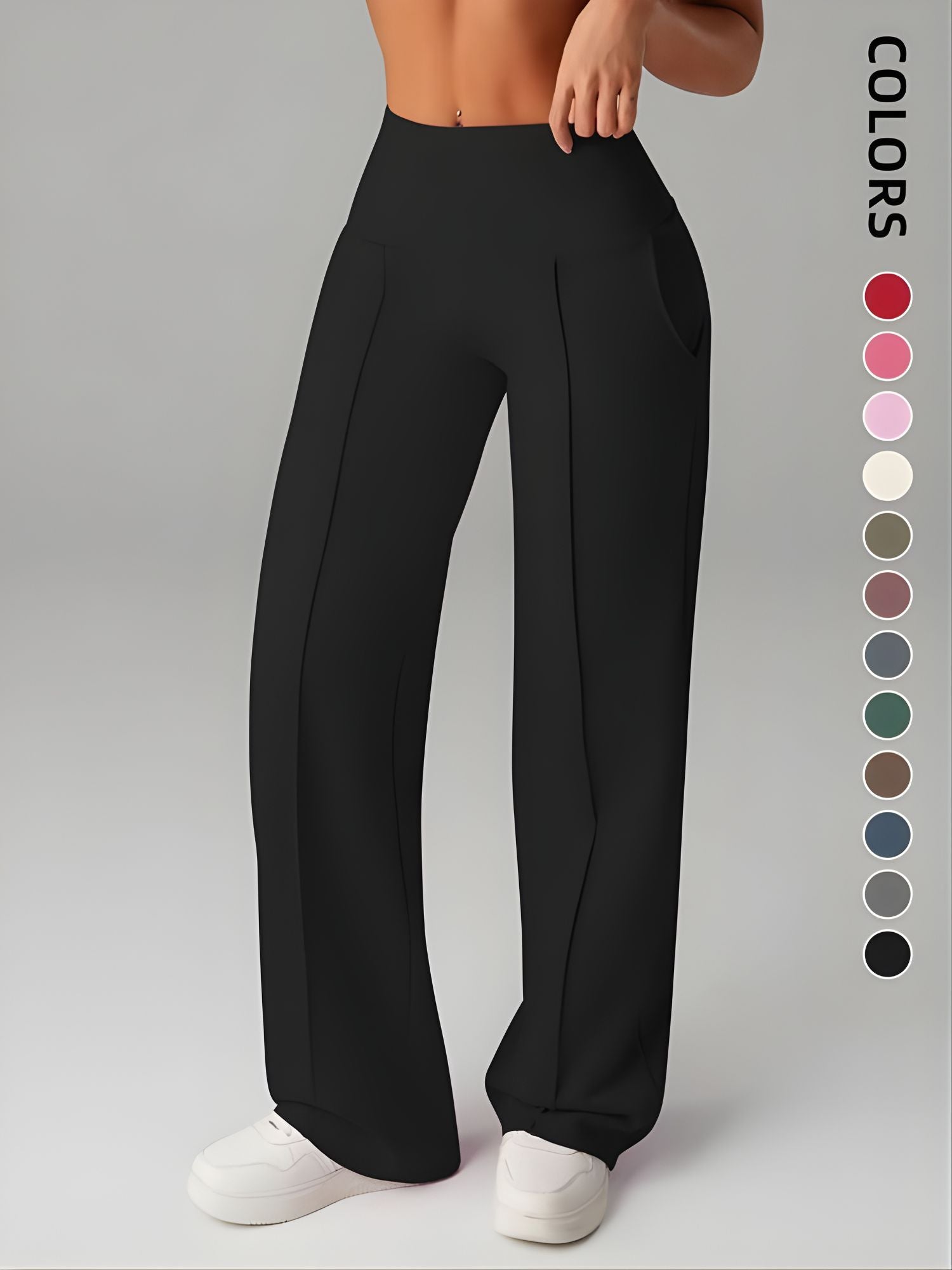💥 Hot Selling Curve-Friendly Soft Stretch Flare Pants