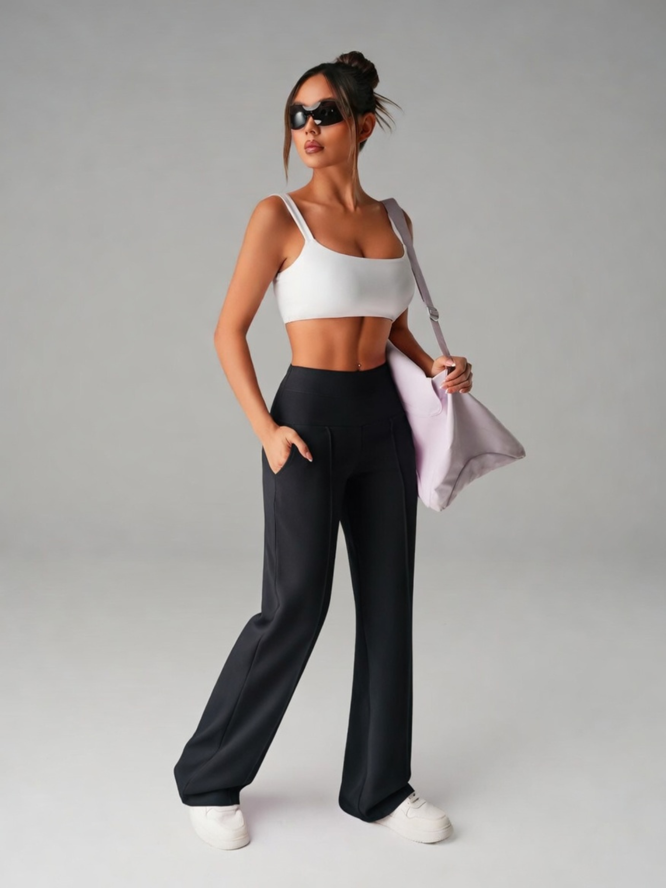 💥 Hot Selling Curve-Friendly Soft Stretch Flare Pants