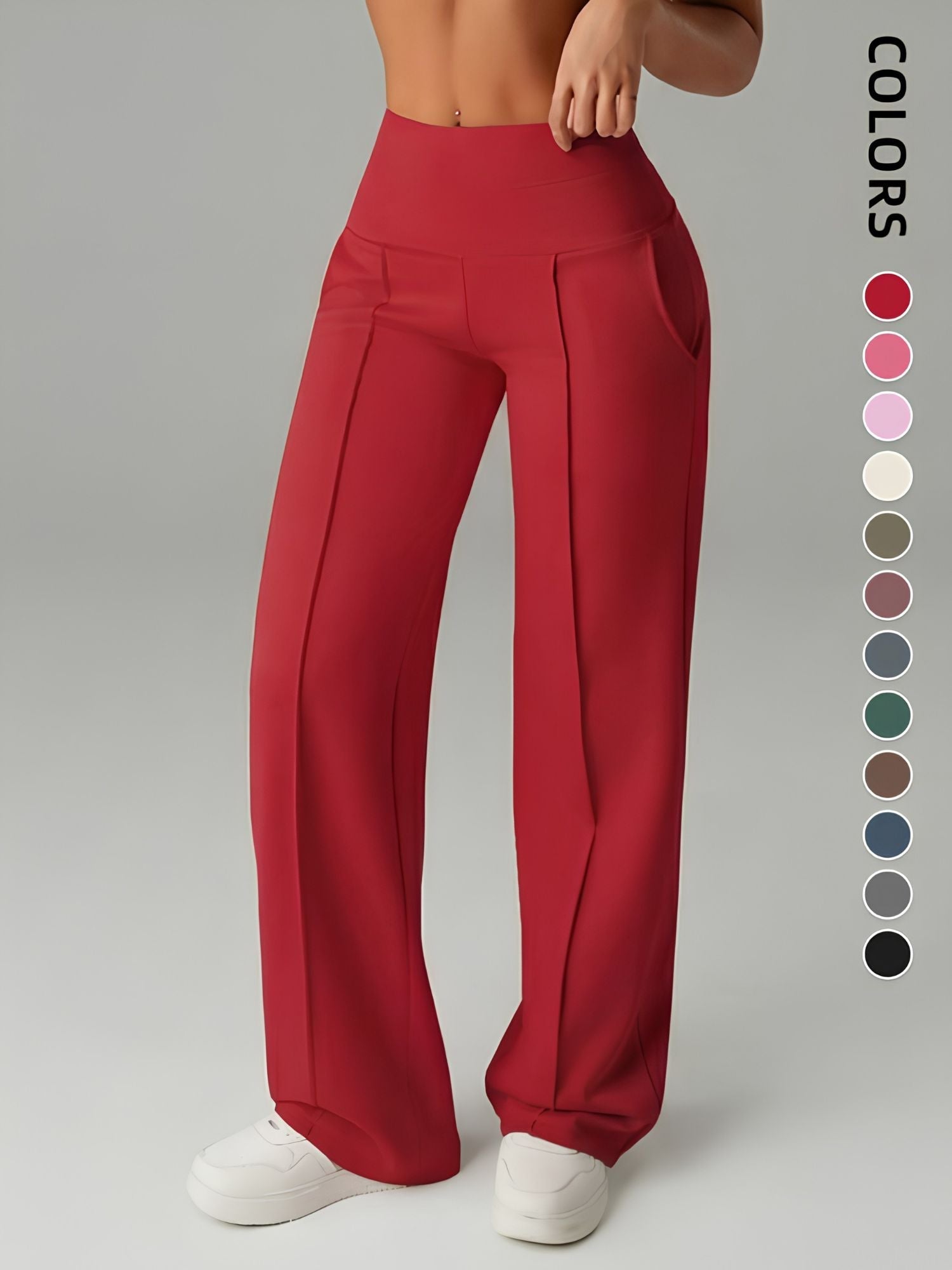 💥 Hot Selling Curve-Friendly Soft Stretch Flare Pants
