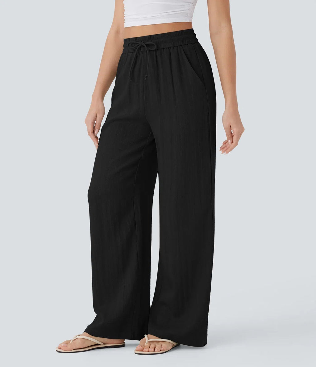 Women's wide-leg casual pants