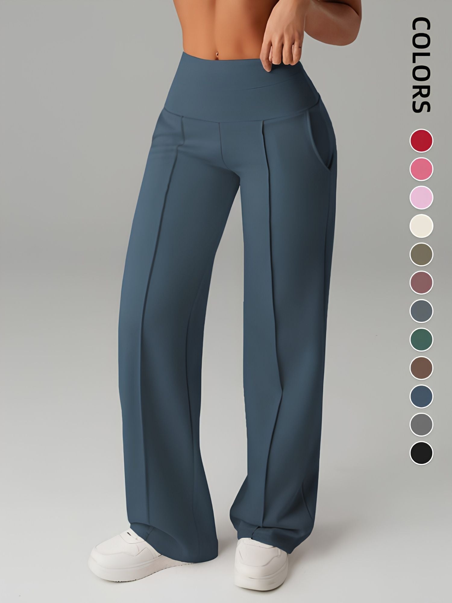 💥 Hot Selling Curve-Friendly Soft Stretch Flare Pants