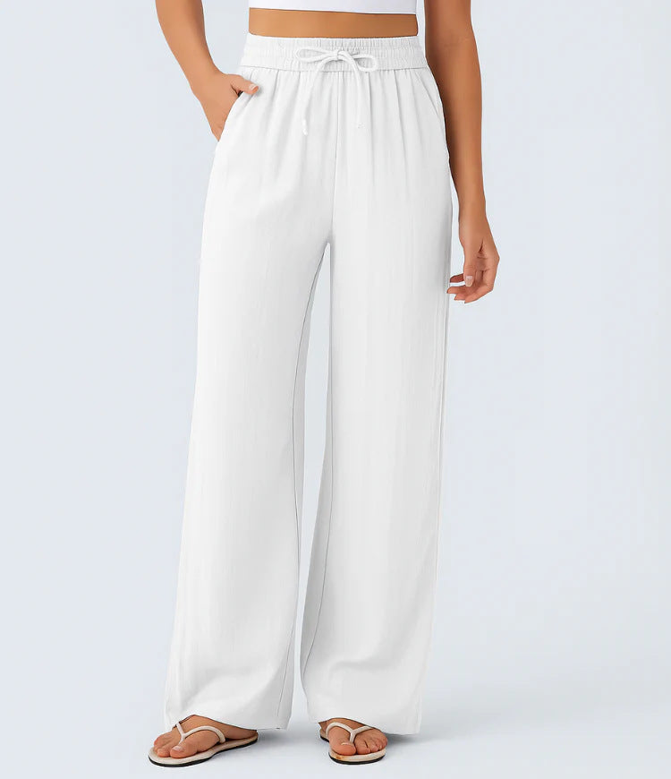 Women's wide-leg casual pants